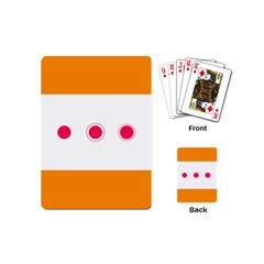 Patterns Types Drag Swipe Fling Activities Gestures Playing Cards (mini)  by Mariart