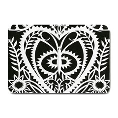 Paper Cut Butterflies Black White Plate Mats by Mariart