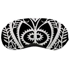 Paper Cut Butterflies Black White Sleeping Masks