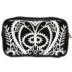 Paper Cut Butterflies Black White Toiletries Bags by Mariart