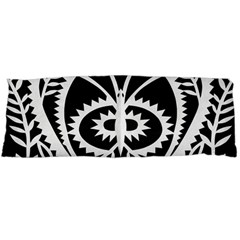 Paper Cut Butterflies Black White Body Pillow Case (dakimakura)