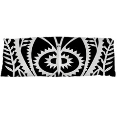 Paper Cut Butterflies Black White Body Pillow Case Dakimakura (two Sides)