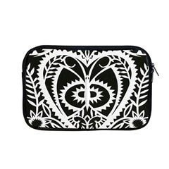 Paper Cut Butterflies Black White Apple Macbook Pro 13  Zipper Case by Mariart