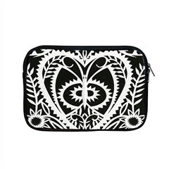 Paper Cut Butterflies Black White Apple Macbook Pro 15  Zipper Case by Mariart