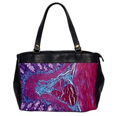 Natural Stone Red Blue Space Explore Medical Illustration Alternative Office Handbags by Mariart