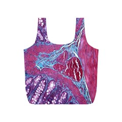 Natural Stone Red Blue Space Explore Medical Illustration Alternative Full Print Recycle Bags (s)  by Mariart