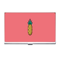 Pineapple Fruite Minimal Wallpaper Business Card Holders by Mariart