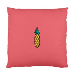 Pineapple Fruite Minimal Wallpaper Standard Cushion Case (one Side)