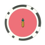 Pineapple Fruite Minimal Wallpaper Poker Chip Card Guard (10 pack) Front