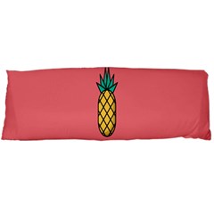 Pineapple Fruite Minimal Wallpaper Body Pillow Case (dakimakura) by Mariart