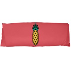 Pineapple Fruite Minimal Wallpaper Body Pillow Case Dakimakura (two Sides) by Mariart