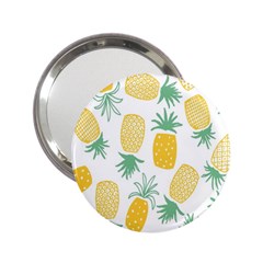 Pineapple Fruite Seamless Pattern 2 25  Handbag Mirrors by Mariart