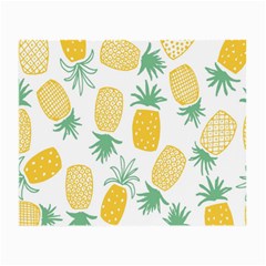 Pineapple Fruite Seamless Pattern Small Glasses Cloth by Mariart