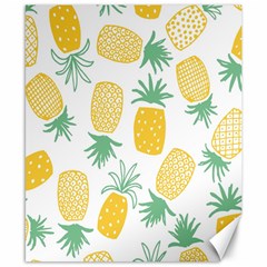 Pineapple Fruite Seamless Pattern Canvas 8  X 10  by Mariart