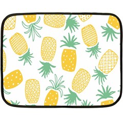 Pineapple Fruite Seamless Pattern Double Sided Fleece Blanket (mini)  by Mariart