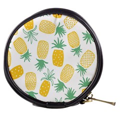 Pineapple Fruite Seamless Pattern Mini Makeup Bags by Mariart