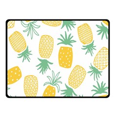 Pineapple Fruite Seamless Pattern Fleece Blanket (small)