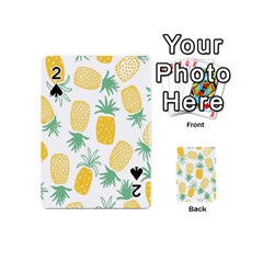 Pineapple Fruite Seamless Pattern Playing Cards 54 (mini)  by Mariart