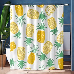 Pineapple Fruite Seamless Pattern Shower Curtain 60  X 72  (medium) 