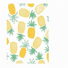 Pineapple Fruite Seamless Pattern Large Garden Flag (two Sides) by Mariart