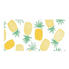 Pineapple Fruite Seamless Pattern Satin Wrap by Mariart