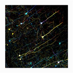 Neurons Light Neon Net Medium Glasses Cloth by Mariart