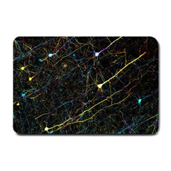 Neurons Light Neon Net Small Doormat 