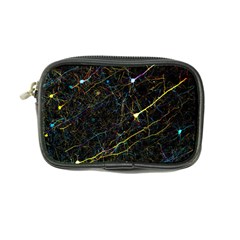 Neurons Light Neon Net Coin Purse by Mariart