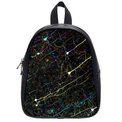 Neurons Light Neon Net School Bag (small)