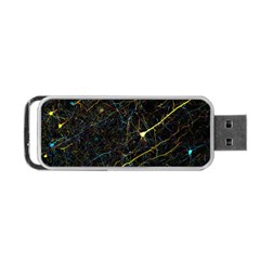 Neurons Light Neon Net Portable Usb Flash (two Sides)