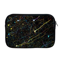 Neurons Light Neon Net Apple Macbook Pro 17  Zipper Case