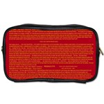 Mrtacpans Writing Grace Toiletries Bags 2-Side Front