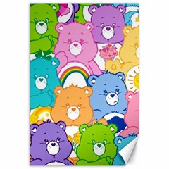 Care Bears Canvas 24  X 36 