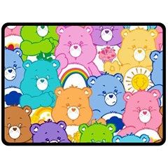 Care Bears Double Sided Fleece Blanket (large)  by MadelineMadness