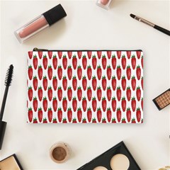 Strawberry Pattern Cosmetic Bag (medium)  by ShiroSan