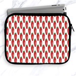 Strawberry Pattern Apple iPad 2/3/4 Zipper Cases Front