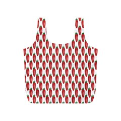 Strawberry Pattern Full Print Recycle Bags (s) 