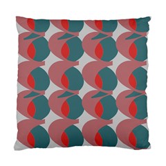 Pink Red Grey Three Art Standard Cushion Case (one Side)