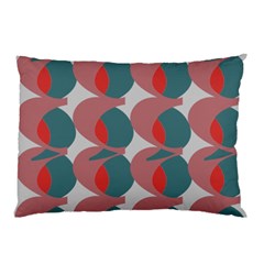 Pink Red Grey Three Art Pillow Case by Mariart