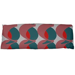 Pink Red Grey Three Art Body Pillow Case (dakimakura)