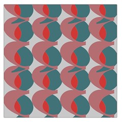 Pink Red Grey Three Art Large Satin Scarf (square)