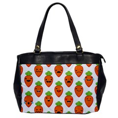 Seamless Background Carrots Emotions Illustration Face Smile Cry Cute Orange Office Handbags by Mariart