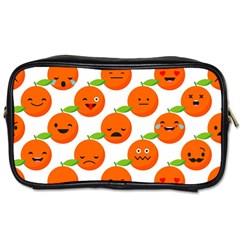 Seamless Background Orange Emotions Illustration Face Smile  Mask Fruits Toiletries Bags