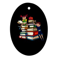 Back to school Ornament (Oval)