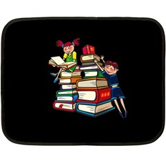 Back to school Double Sided Fleece Blanket (Mini) 