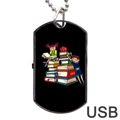 Back to school Dog Tag USB Flash (Two Sides)