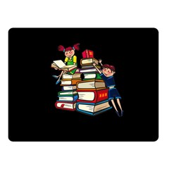 Back to school Double Sided Fleece Blanket (Small) 