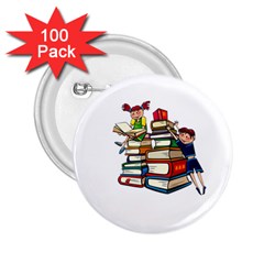 Back To School 2 25  Buttons (100 Pack)  by Valentinaart