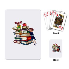 Back To School Playing Card by Valentinaart