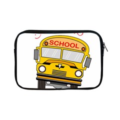 Back To School - School Bus Apple Ipad Mini Zipper Cases by Valentinaart